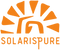 Orange logo with 'Solaris Pure' text on a white background