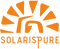 Orange logo with 'Solaris Pure' text on a white background
